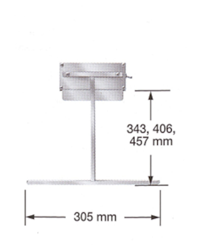 Stativ varmelist T-ben Metos Gloray TL-13, par