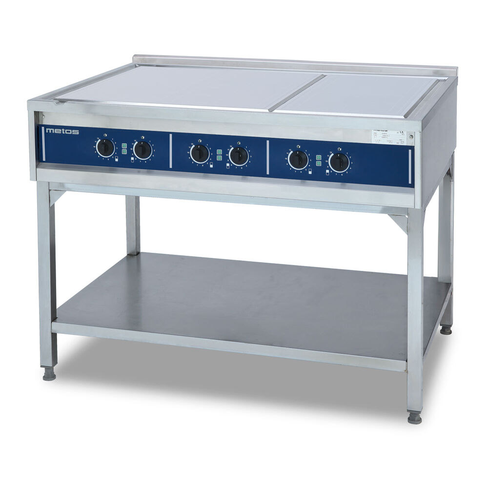 Koketopp Med Forkrommet Kokeflate Metos Ardox S6, 400V/3