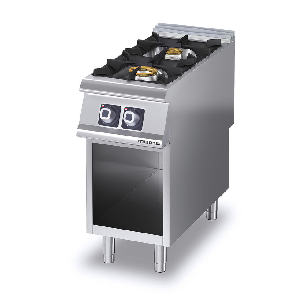 Gass koketopp Metos Diamante D72/25CG med åpent stativ, 9,1kW