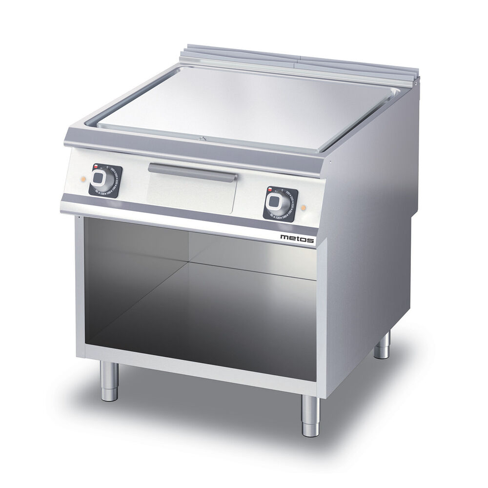 Flatgrill slett Metos Diamante D74/25SFTEA med åpent stativ,400V/3NPE/50/60Hz