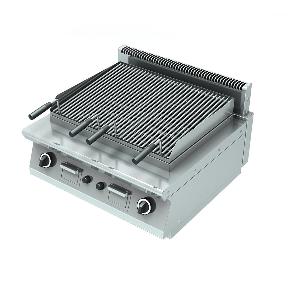 Gas lava sten grill Metos 7GLG/80 II