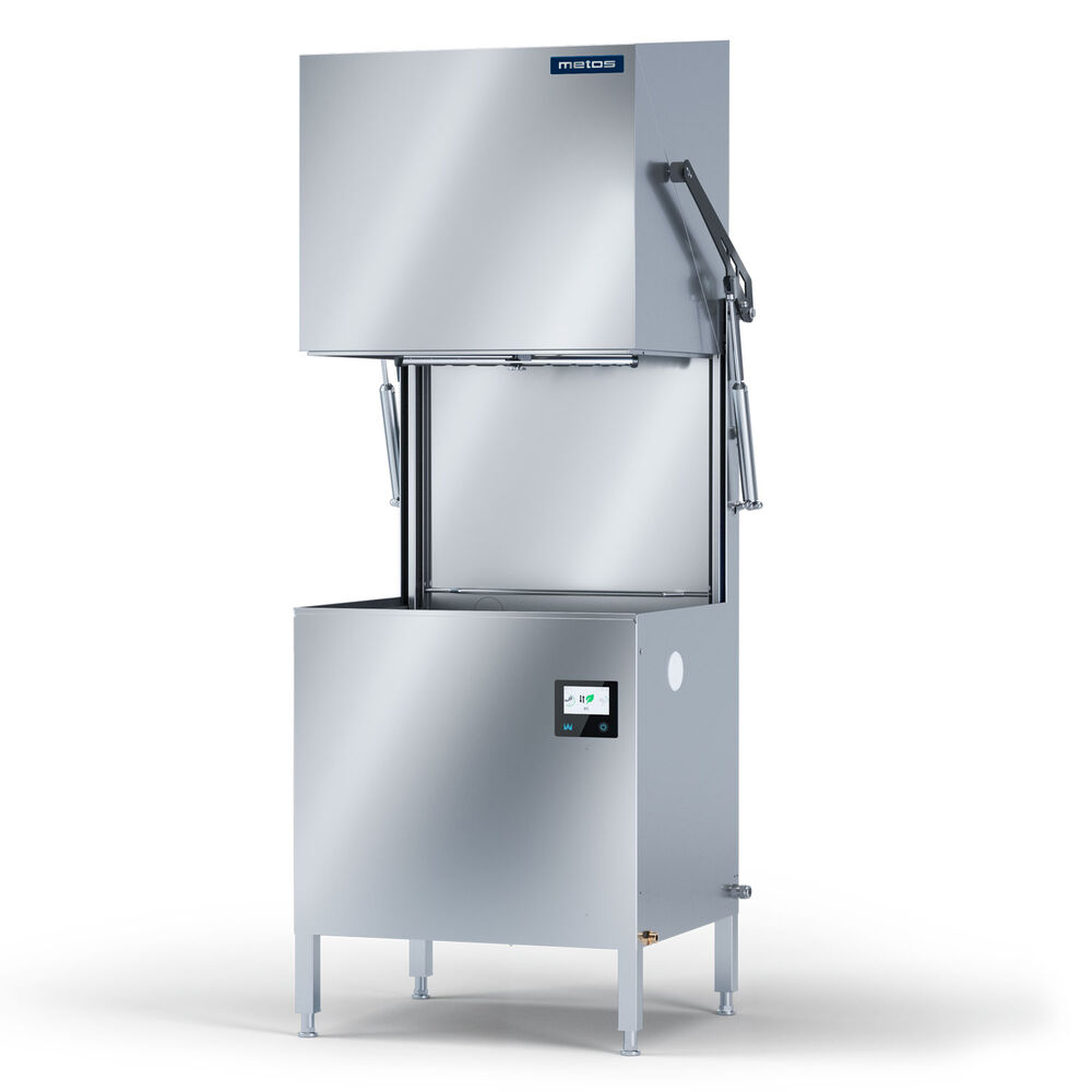 Combi dishwasher Metos WD-8S with automatic hood lift and ECO-FLOW