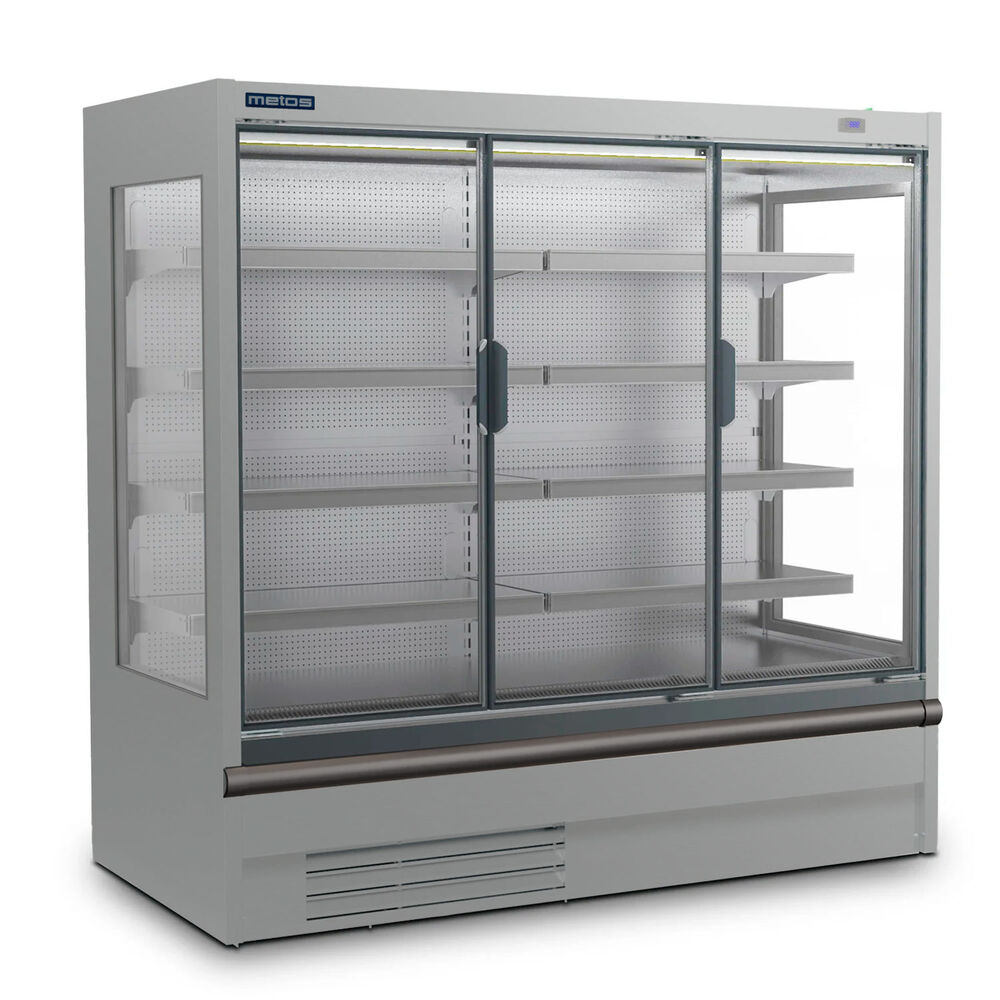 Kjøledisk for selvbetjening Metos MS18DCPIM1 LED med glass dør, R290