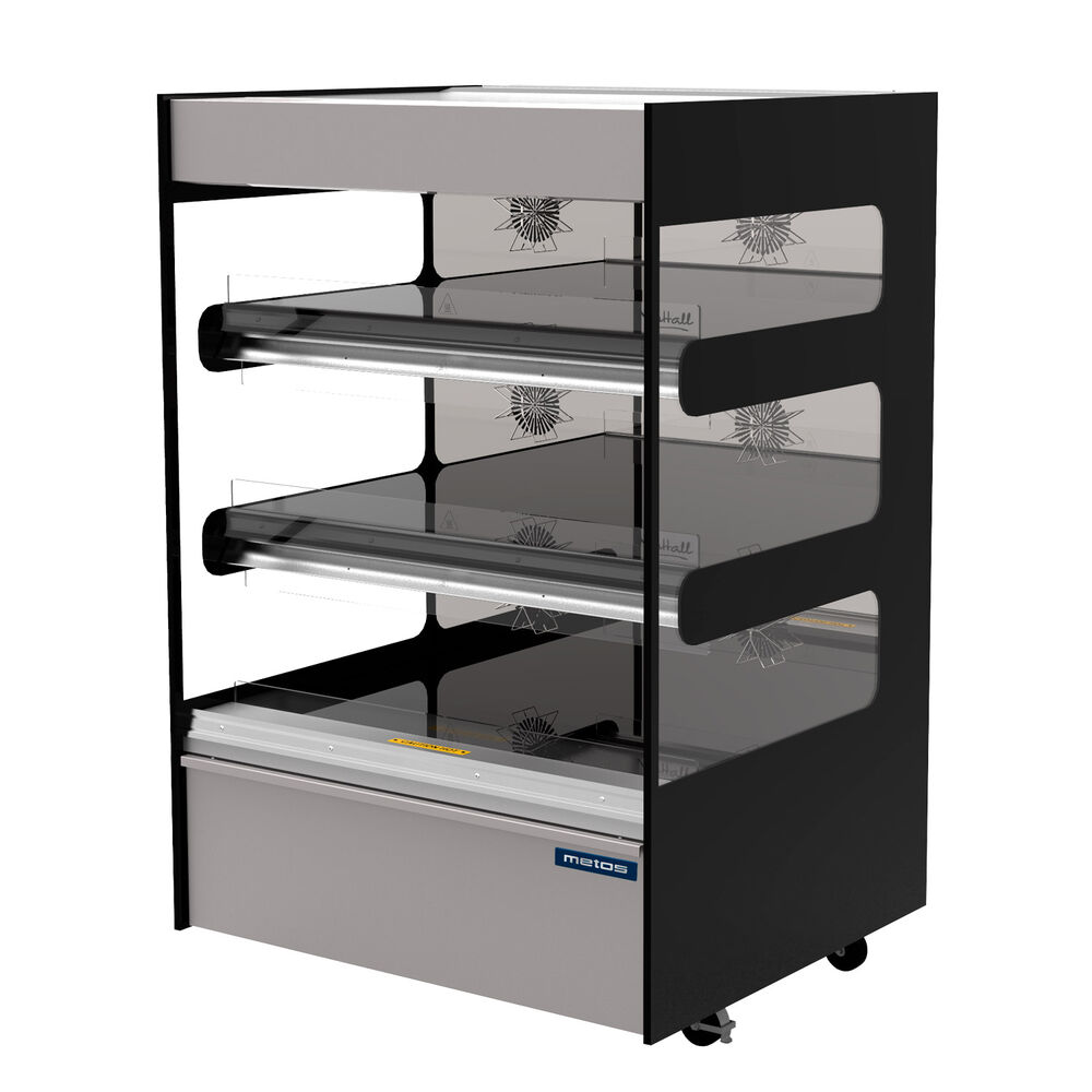 Varmt display Metos Flexeserve Zone 1000 3 nivå, Rear feed