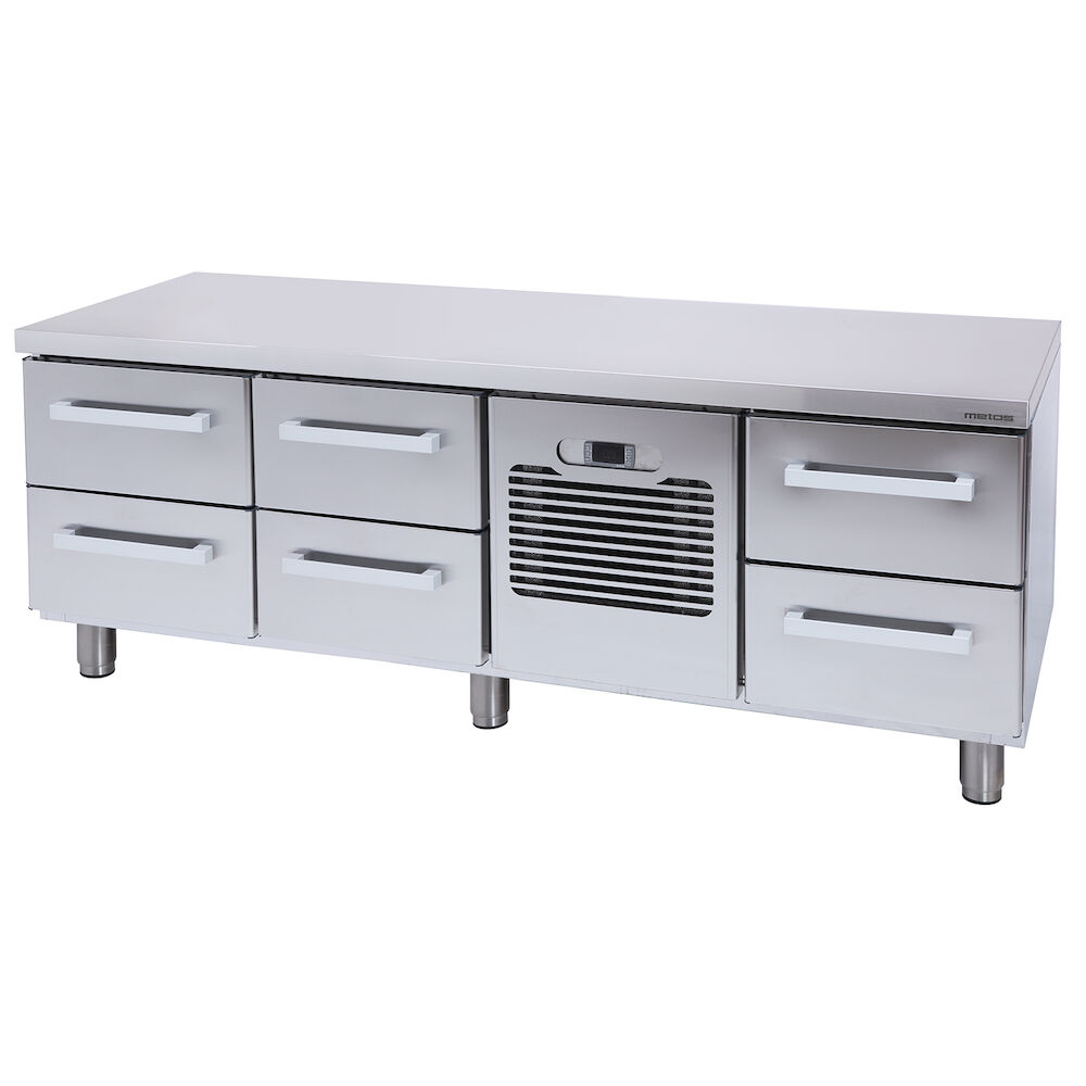 Grill Drawer Metos Classic GR1600-GN2Lx2-ML-GN2L with S/S rails