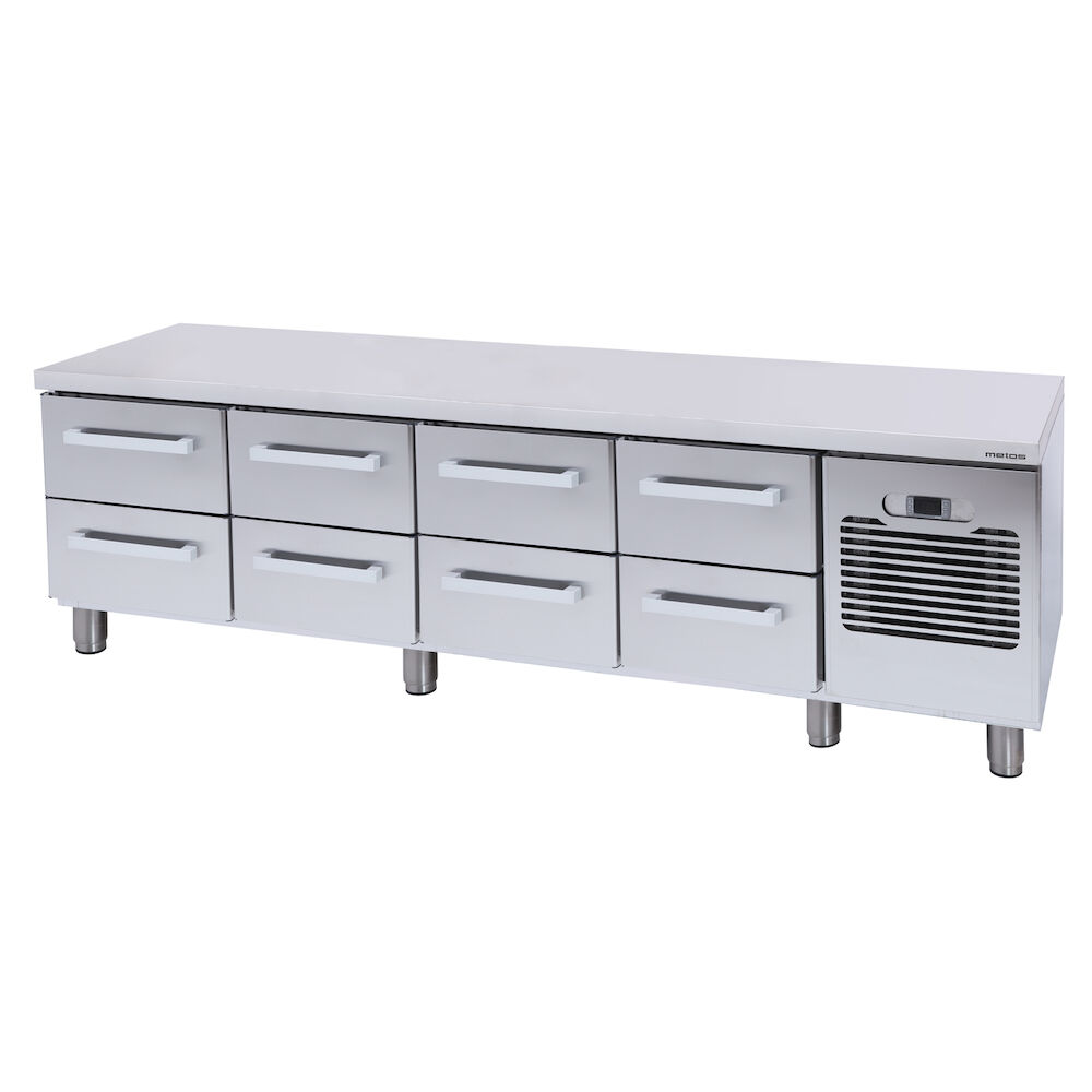 Grill Drawer Metos Classic GR-2000-GN2L-GN2L-GN2L-MU with S/S rails
