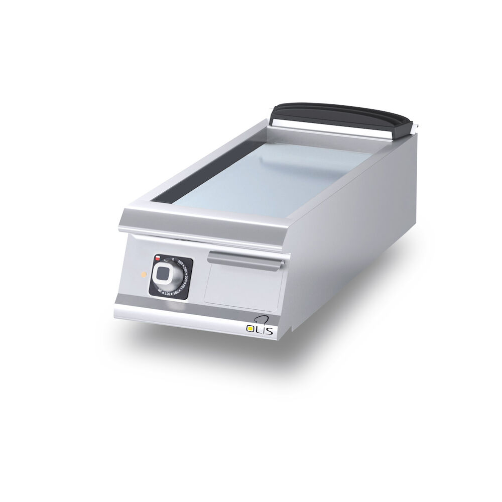 Flatgrill slett rustfritt stål Metos Diamante D72/10TFTEC bordmodell400V/3