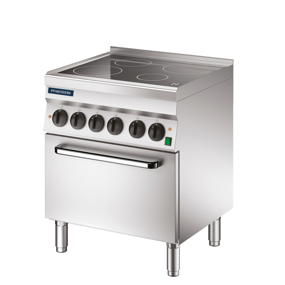 Komfyr Keramisk M/Ovn Metos Ov6Fev7E 400V (12,2Kw)