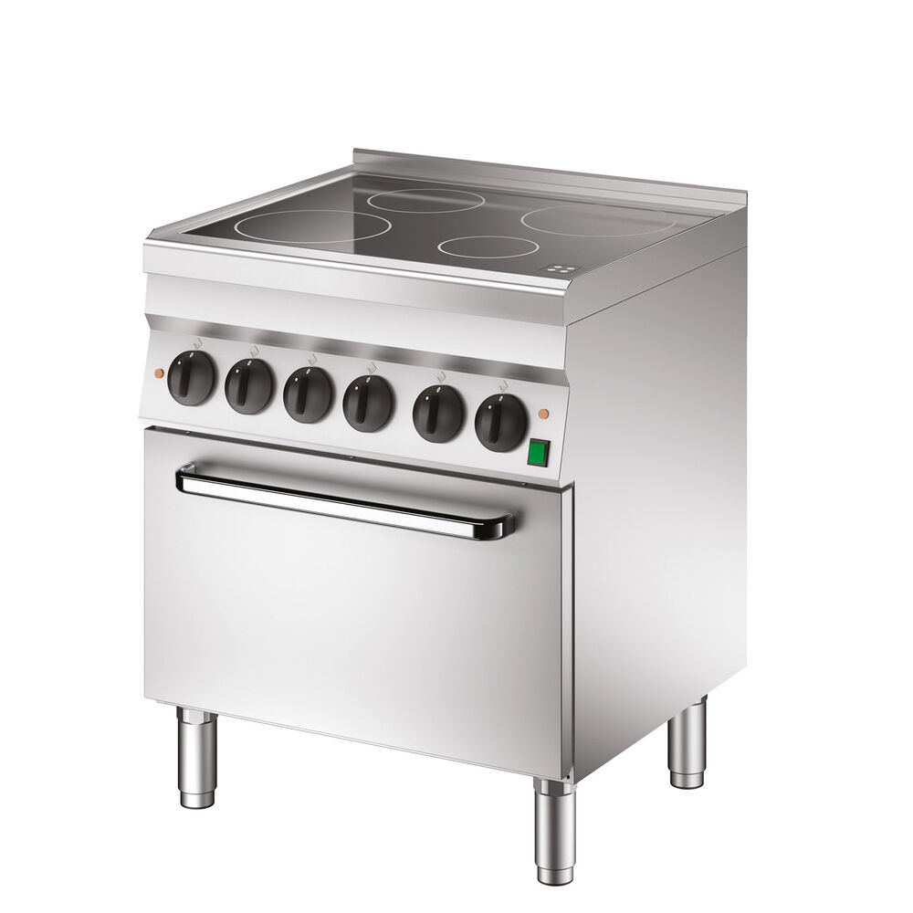 Komfyr Keramisk M/Ovn Metos Ov6Fev7Ep    (14,2Kw)