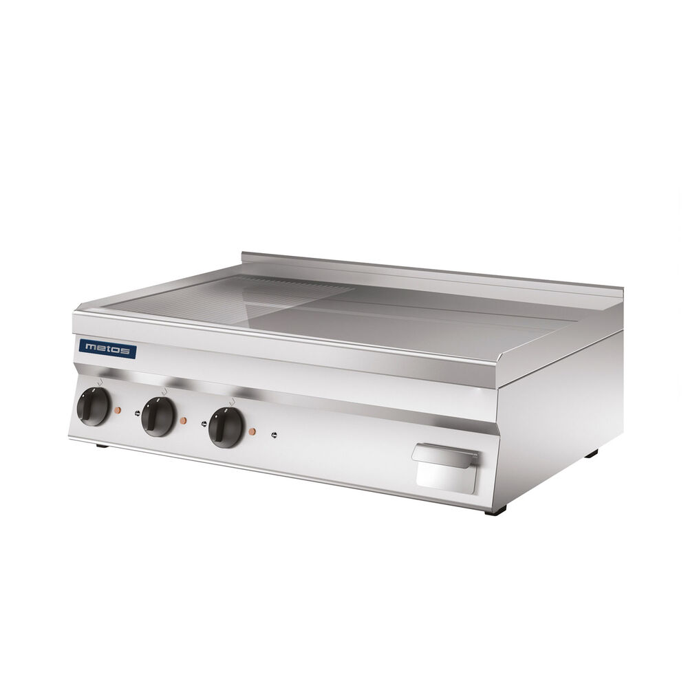 Flatgrill 1/3 Rill.+ 2/3 Slett Metos OFT610EMA, 400V