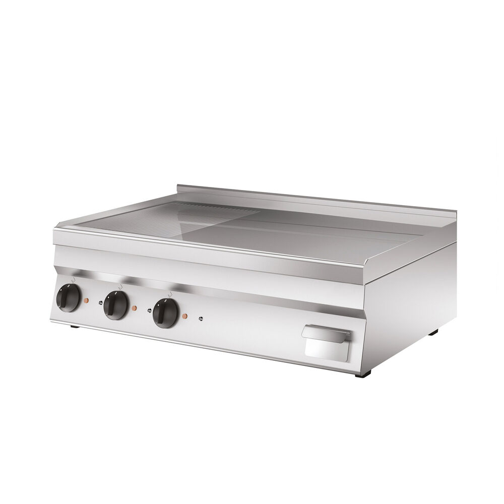 Flatgrill 1/3 Rill.+2/3Kr. Metos Oft610Emc  400V