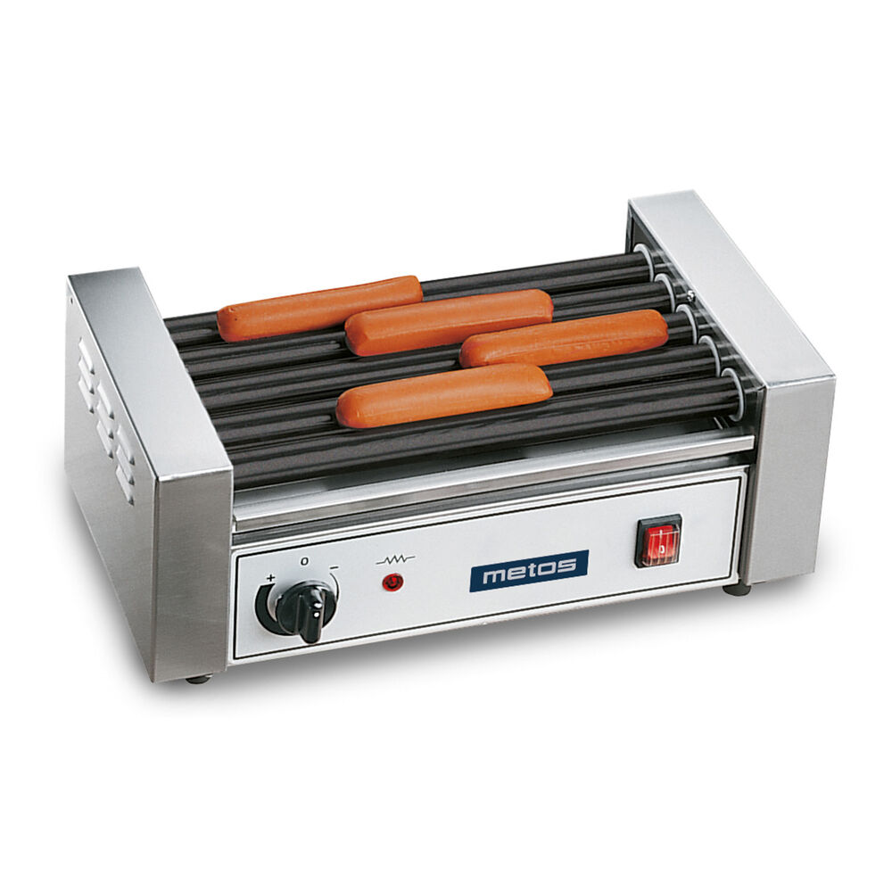 Roller grill Metos GW5 with non-stick coated rolls