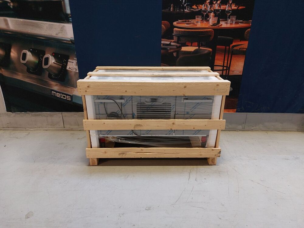 Grillkjølebenk Metos Classic GR1200-GN2L-ML-GN2L m/RF skinner OUTLET